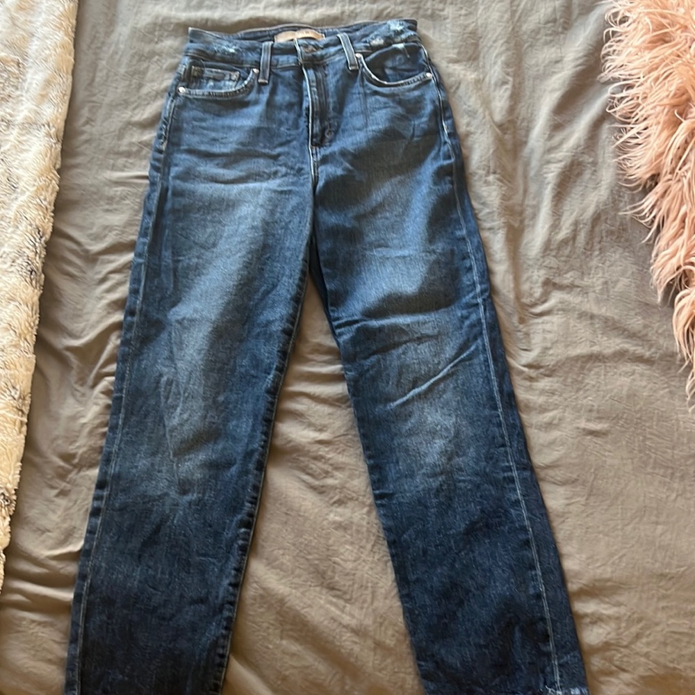Joe’s jeans straight leg high waist size 25